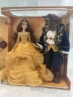 Disney Platinum Beauty and the Beast Doll Set