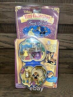 Disney Polly Pocket Tiny Collection Beauty and The Beast Playcase Compact 1995