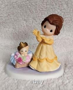 Disney Precious Moments Beauty and the Beast Dressed For Happily Ever After