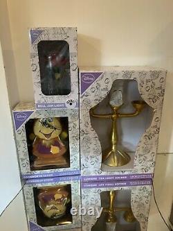 Disney Primark Beauty And The Beast Collection Cogsworth Lumiere Rose New