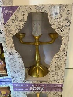 Disney Primark Beauty And The Beast Collection Cogsworth Lumiere Rose New