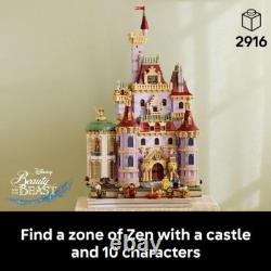 Disney Princess Beauty and The Beast Castle Building Set Room Decor fo43263