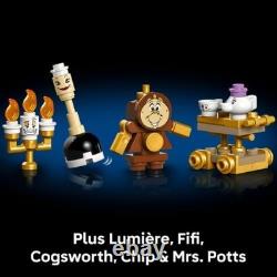 Disney Princess Beauty and The Beast Castle Building Set Room Decor fo43263