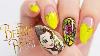 Disney Princess Belle Beauty And The Beast Nail Tutorial