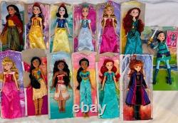 Disney Princess Frozen Beauty and the Beast Dolls Hasbro Lot of 17 OPEN BOX Disney Princess Frozen Beauty and the Beast Dolls Hasbro Lot of 17 OPEN BOX