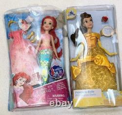Disney Princess Frozen Beauty and the Beast Dolls Hasbro Lot of 17 OPEN BOX Disney Princess Frozen Beauty and the Beast Dolls Hasbro Lot of 17 OPEN BOX