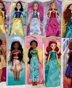 Disney Princess Frozen Beauty and the Beast Dolls Hasbro Lot of 17 OPEN BOX Disney Princess Frozen Beauty and the Beast Dolls Hasbro Lot of 17 OPEN BOX