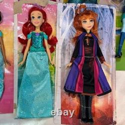 Disney Princess Frozen Beauty and the Beast Dolls Hasbro Lot of 17 OPEN BOX Disney Princess Frozen Beauty and the Beast Dolls Hasbro Lot of 17 OPEN BOX