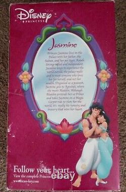 Disney Princess JASMINE Porcelain Keepsake 14 Doll BRASS KEY 2003 #1015 RARE