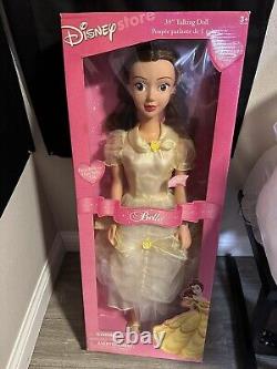 Disney Princess Talking Belle My Size Doll 3 Feet Tall. Beauty & The Beast Rare