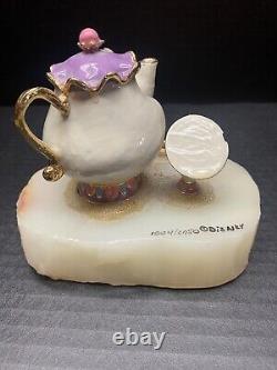 Disney Ron Lee Beauty And The Beast MRS. POTTS And CHIP Figurine Statue