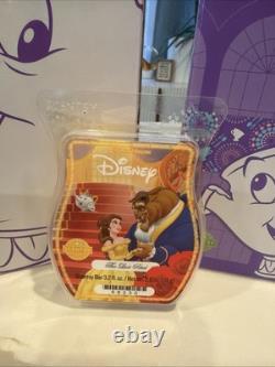 Disney Scentsy Beauty & The Beast Mrs Potts & Chip Warmer Set NIB + Wax Bar