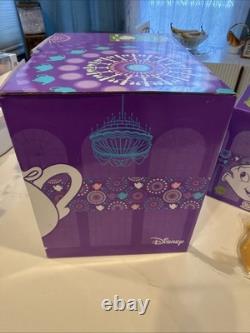 Disney Scentsy Beauty & The Beast Mrs Potts & Chip Warmer Set NIB + Wax Bar