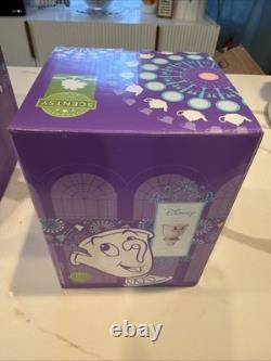 Disney Scentsy Beauty & The Beast Mrs Potts & Chip Warmer Set NIB + Wax Bar