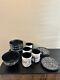 Disney Set 12 Beauty & The Beast Black Chalk Be Our Guest Bowls, Mugs & Plates