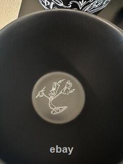Disney Set 12 Beauty & The Beast Black Chalk Be Our Guest Bowls, Mugs & Plates