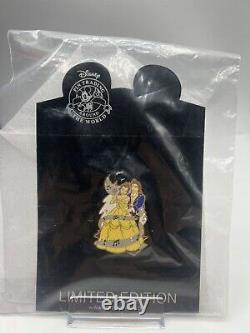 Disney Shopping Belle and Adam Winter Ball LE 250 Pin Beauty & the Beast