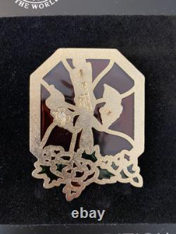 Disney Shopping Rare Beauty & The Beast Lumiere Stained Glass Pin LE 100 2010