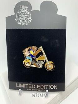 Disney Shopping Store Beauty and the Beast Motorcycle Series LE 250 Pin Belle
