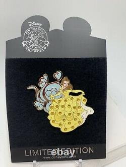 Disney Shopping Store Belle Jumbo Pave LE 300 Pin Beauty & the Beast