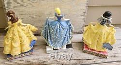 Disney Showcase Collec/Series Jim Shore Cinderella, Snow White, Beauty & Beast