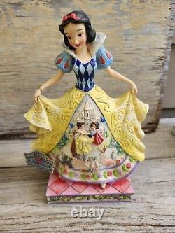 Disney Showcase Collec/Series Jim Shore Cinderella, Snow White, Beauty & Beast