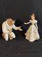 Disney Showcase Collection Lenox Beauty & Beast Figurines! Sold As Set