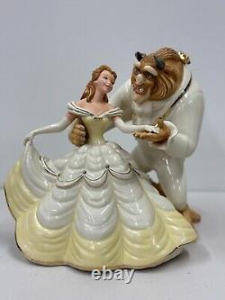Disney Showcase Lenox Beauty And The Beast Belle & The Beast Figurine