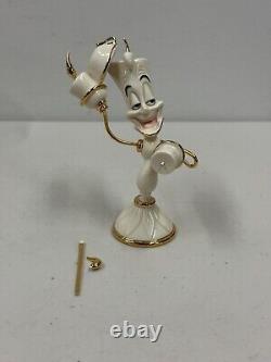 Disney Showcase Lenox Beauty And The Beast Lumière Figurine