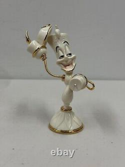 Disney Showcase Lenox Beauty And The Beast Lumière Figurine