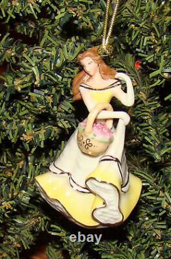 Disney Showcase, Lenox Christmas Time BELLA Ornament (867424) Beauty & Beast