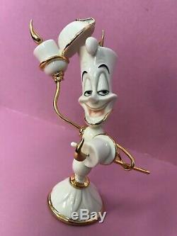Disney Showcase Lenox Classics Beauty and Beast Lumiere Candlestiick Figurine