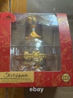Disney Sketchbook Duos Ornament Beauty & the Beast Lumiere and Cogsworth 3 of 12