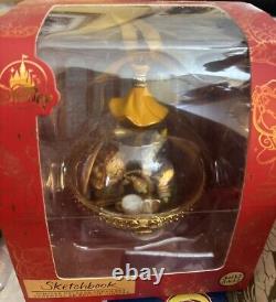 Disney Sketchbook Duos Ornament Beauty & the Beast Lumiere and Cogsworth 3 of 12