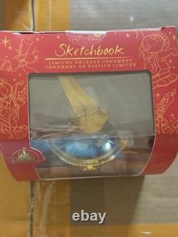 Disney Sketchbook Duos Ornament Beauty & the Beast Lumiere and Cogsworth 3 of 12