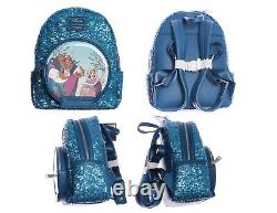 Disney Snow Globe Series Beauty & The Beast Mini Backpack by Loungefly