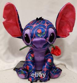 Disney Stitch Crash Beauty and the Beast Plush January Great Rose Placement
