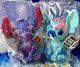 Disney Stitch Crashes Bundle Beauty & the Beast & The Little Mermaid Plushes