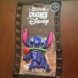 Disney Stitch Crashes Disney Pin Beauty and the Beast Limited Release