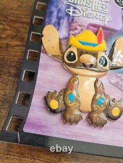Disney Stitch Crashes Lot Of 4 Pins Beauty, lady, pinnochio, mermaid