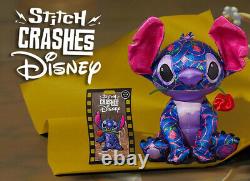 Disney Stitch Crashes PLUSH & PIN SET Beauty & The Beast Limited Edition