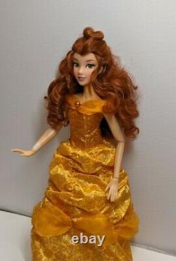 Disney Store 17 Inch Singing Belle Doll Great Condition Beauty and the Beast HTF