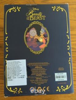 Disney Store 2021 Beauty and The Beast Cogsworth Desk Clock wPen G3D