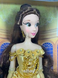 Disney Store BELLE LIMITED EDITION DOLL 17 NEW 1 of 5000 Princess Beauty Beast