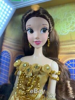Disney Store BELLE LIMITED EDITION DOLL 17 NEW 1 of 5000 Princess Beauty Beast