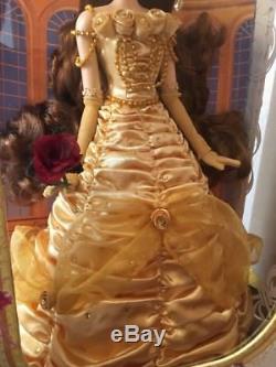 Disney Store BELLE Limited Edition BEAUTY & THE BEAST Deluxe Doll 17 LE 5000 NIB
