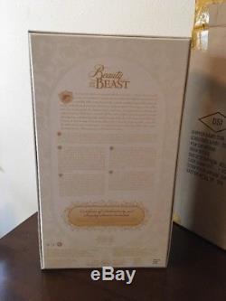 Disney Store BELLE Limited Edition BEAUTY & THE BEAST Deluxe Doll 17 LE 5000 NIB