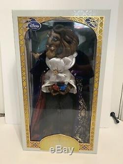 Disney Store Beast Limited Edition 17 Inch Doll Beauty And The Beast NIB NEW