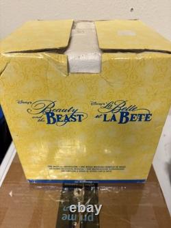 Disney Store Beauty And The Beast Be Our Guest Musical Snow Globe