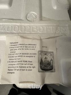 Disney Store Beauty And The Beast Be Our Guest Musical Snow Globe